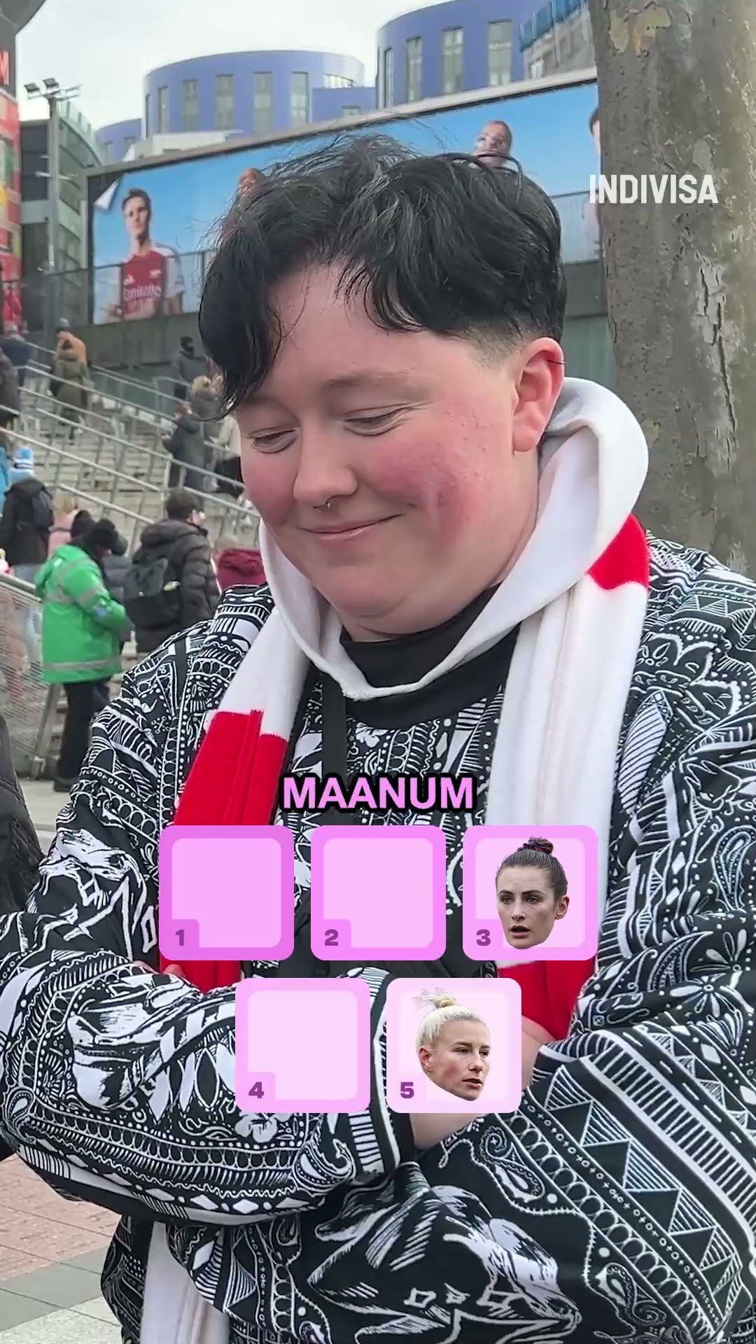一个队员的